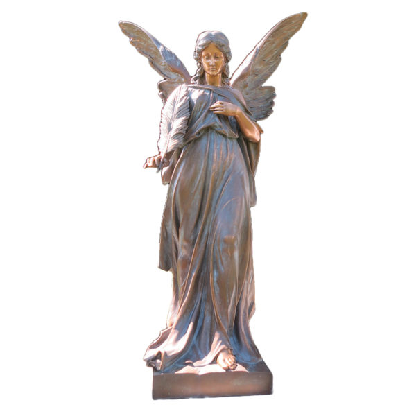 outdoors ; indoor ; bronze statue ; decorate ; Large scale ; City decoration ; garden ; Park decoration ; angel ; angel sculpture ; angel statue ; Life Size ; Outdoor large bronze archangel sculpture angel statue