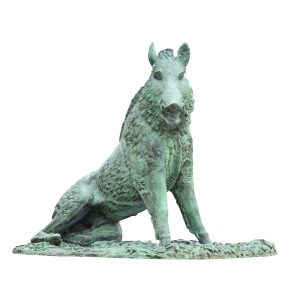 outdoors ; indoor ; bronze statue ; decorate ; Large scale ; City decoration ; garden ; Park decoration ; Wild Boar ; Wild Boar sculpture ; Wild Boar statue ; Life Size ; Large bronze garden wild boar statue decor garden or home on hot selling