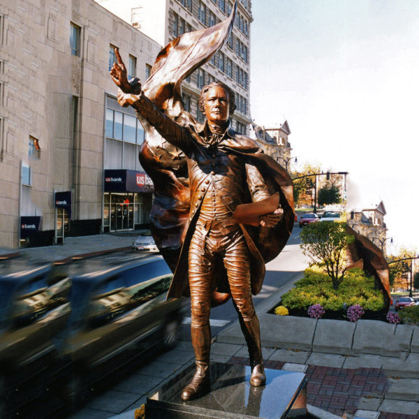 Famous figure Life size Alexander Bronze statue