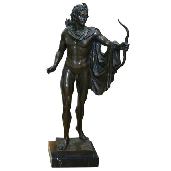 Life size Famous Greek Bronze Apollo Statue