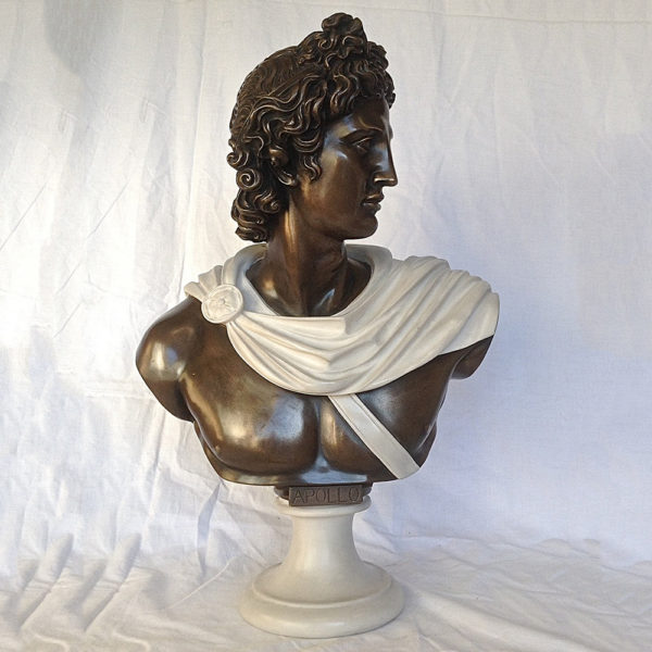Popular Style bronze Apollo bust