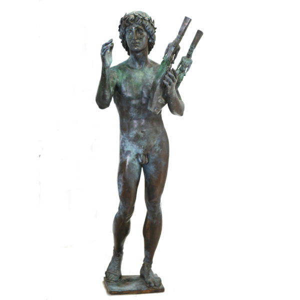 famous greek mythology life size Apollo Bronze statue 