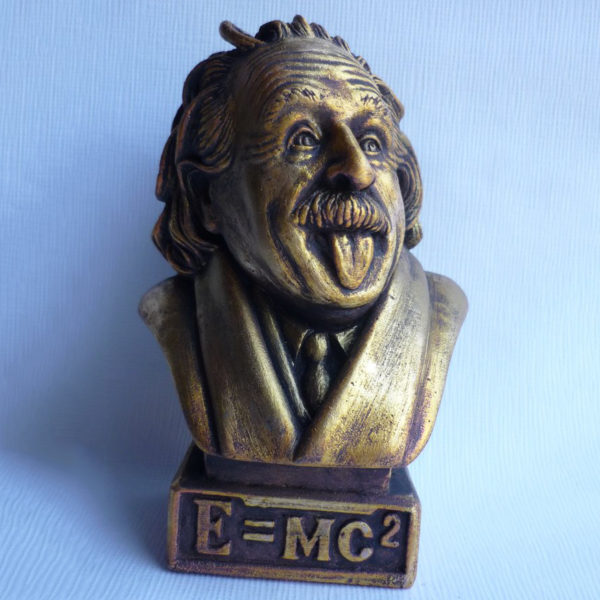 Famous Head protruding tongue Bust Of Einstein Statue