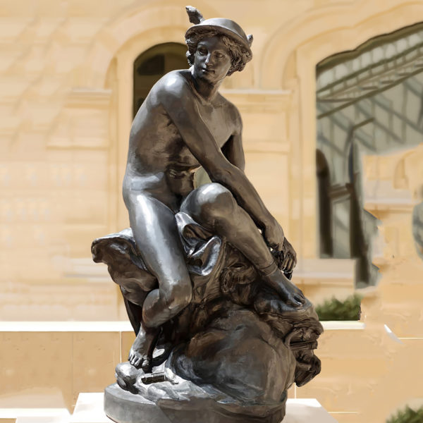 Life size Male Bronze Statue Hermes Sculptures