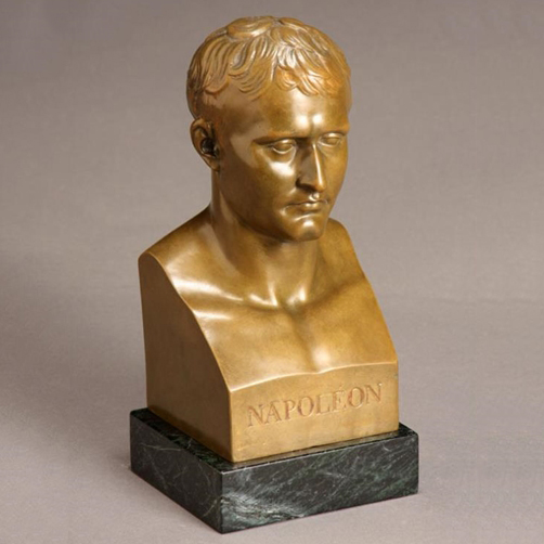 Hot Sale for bronze head bust sculpture of napoleon
