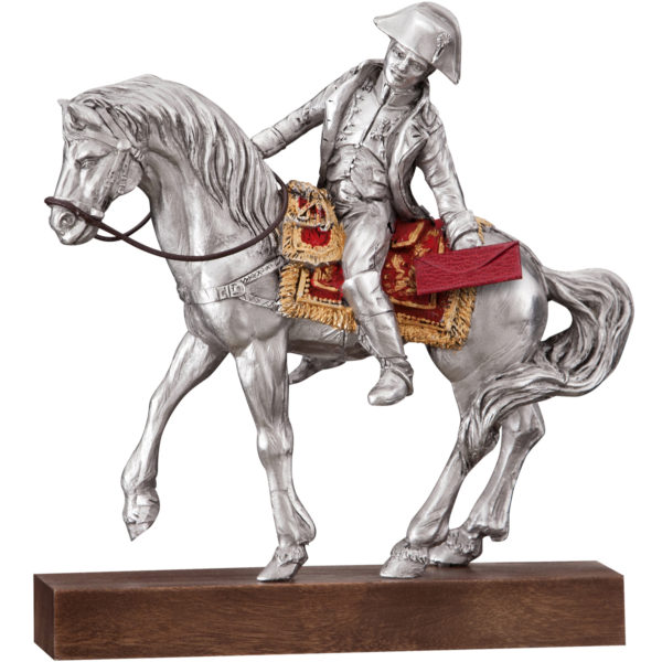 Bronze Figure Napoleon on Horseback statue sculpture