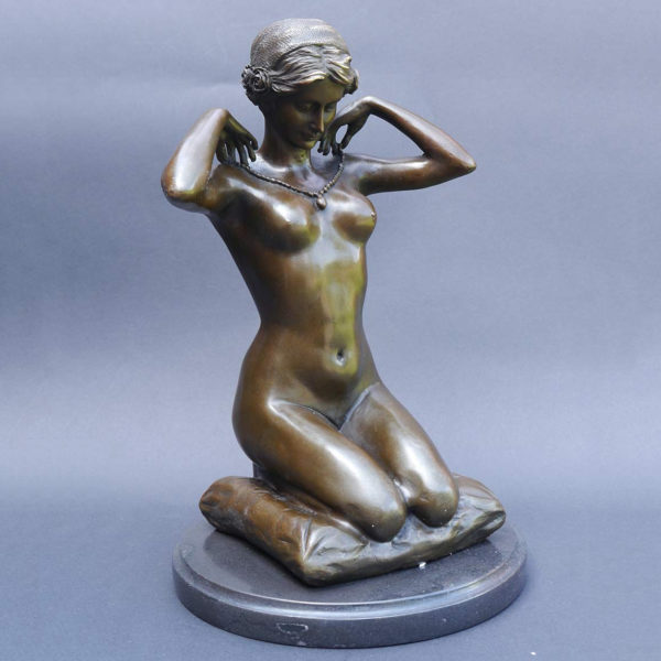 Hot Sale Decoration Used Life Size Nude Woman Bronze Sculpture