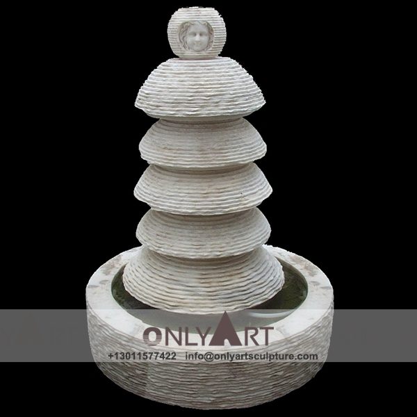 Fountain Marble Sculpture ; Marble Fountain ; stone Fountain ; Indoor ; Outdoor ; Hand carved ; life size ; Large ; Ball ; Wall Fountain ; Interior abstract design marble girl fountain sculpture