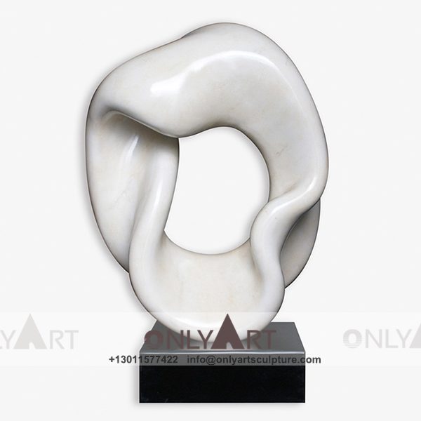 abstract sculpture ; famous abstract sculptures ; abstract figure sculpture ; modern abstract art sculpture ; White abstract natural marble art sculpture