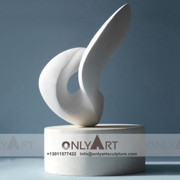 abstract sculpture ; famous abstract sculptures ; abstract figure sculpture ; modern abstract art sculpture ; Outdoor new design white marble abstract sculpture