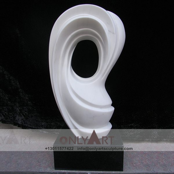 abstract sculpture ; famous abstract sculptures ; abstract figure sculpture ; modern abstract art sculpture ; New design white marble abstract art sculpture