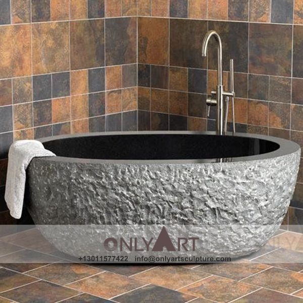 Marble Bathtub ; Stone Bathtub ; Freestanding Bathtub ; Natural Stone ; Hand Carving ; high quality ; Natural Stone Marble Oval Shape Freestanding Bathtub