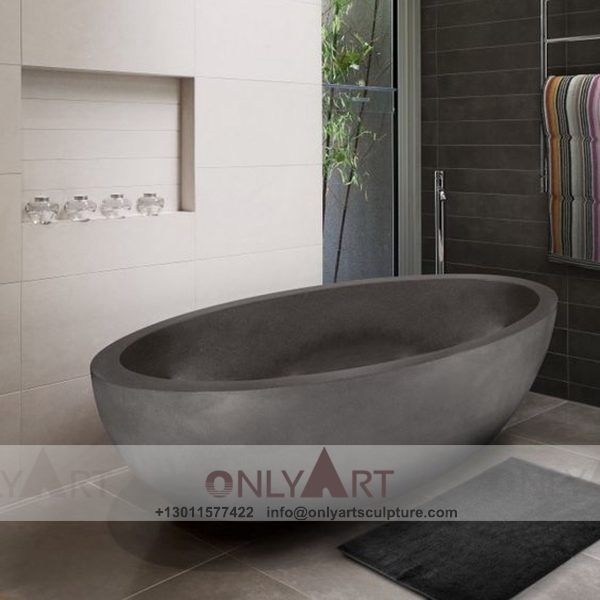Marble Bathtub ; Stone Bathtub ; Freestanding Bathtub ; Natural Stone ; Hand Carving ; high quality ; Black popular solid marble bathtub for bathroom