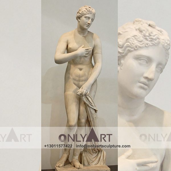 Marble Venus Statue ; outdoor ; hypaethral ; Square decoration ; street ; Venus ; life-size ; Hand Polisheing ; Nude Statue ; Natural Stone ; Customize ; High quality famous Venus marble sculpture