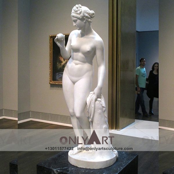 Marble Venus Statue ; outdoor ; hypaethral ; Square decoration ; street ; Venus ; life-size ; Hand Polisheing ; Nude Statue ; Natural Stone ; Customize ; Museum or park life size marble statue Venus