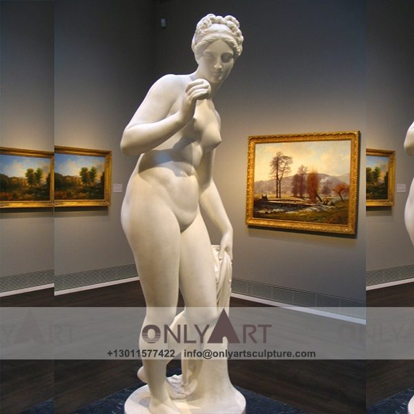 Marble Venus Statue ; outdoor ; hypaethral ; Square decoration ; street ; Venus ; life-size ; Hand Polisheing ; Nude Statue ; Natural Stone ; Customize ; Classic Louvre Marble Venus Of Arles Statue