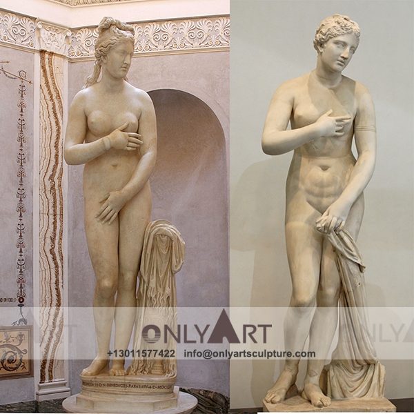 Marble Venus Statue ; outdoor ; hypaethral ; Square decoration ; street ; Venus ; life-size ; Hand Polisheing ; Nude Statue ; Natural Stone ; Customize ; High quality famous Venus marble sculpture