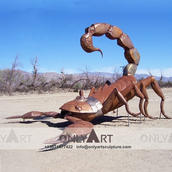 Stainless Steel Sculpture ; Stainless Steel chair ; Home decoration ; Outdoor decoration ; City Sculpture ; Colorful ; Outdoor decor giant Corten steel scorpion sculpture