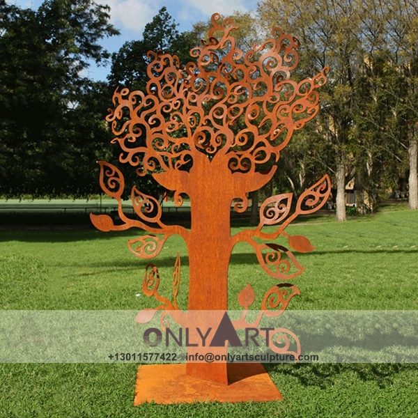 Stainless Steel Sculpture ; Stainless Steel chair ; Home decoration ; Outdoor decoration ; City Sculpture ; Colorful ; Corten Sculpture ; Modern abstract design of stainless steel tree sculpture