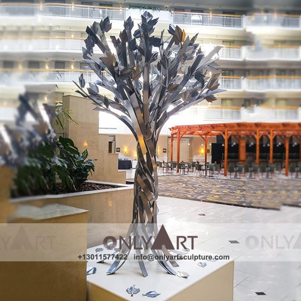 Stainless Steel Sculpture ; Stainless Steel chair ; Home decoration ; Outdoor decoration ; City Sculpture ; Colorful ; Corten Sculpture ; Outdoor garden landscape stainless steel tree sculpture