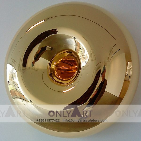 Stainless Steel Sculpture ; Stainless Steel chair ; Home decoration ; Outdoor decoration ; City Sculpture ; Colorful ; Corten Sculpture ; Yellow modern mirror design stainless steel sculpture