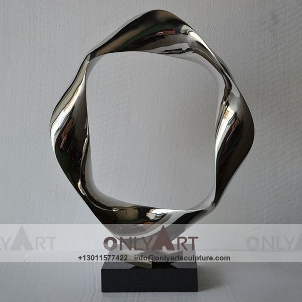 Stainless Steel Sculpture ; Stainless Steel chair ; Home decoration ; Outdoor decoration ; City Sculpture ; Colorful ; Corten Sculpture ; Classic polished stainless steel sculpture design