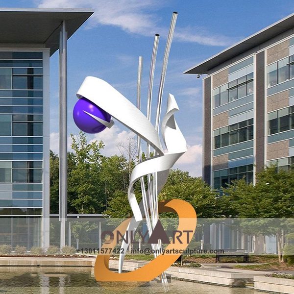 Stainless Steel Sculpture ; Stainless Steel chair ; Home decoration ; Outdoor decoration ; City Sculpture ; Colorful ; Corten Sculpture ; Colorful city large fountain stainless steel statue