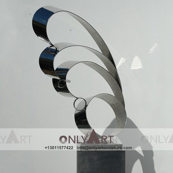 Stainless Steel Sculpture ; Stainless Steel chair ; Home decoration ; Outdoor decoration ; City Sculpture ; Colorful ; Corten Sculpture ; Modern abstract design of stainless steel statues