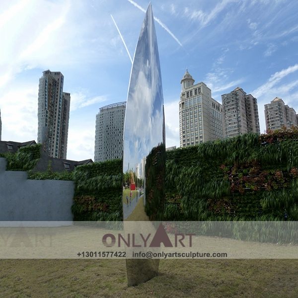 Stainless Steel Sculpture ; Stainless Steel chair ; Home decoration ; Outdoor decoration ; City Sculpture ; Colorful ; Corten Sculpture ; Modern urban polished stainless steel mirror statue