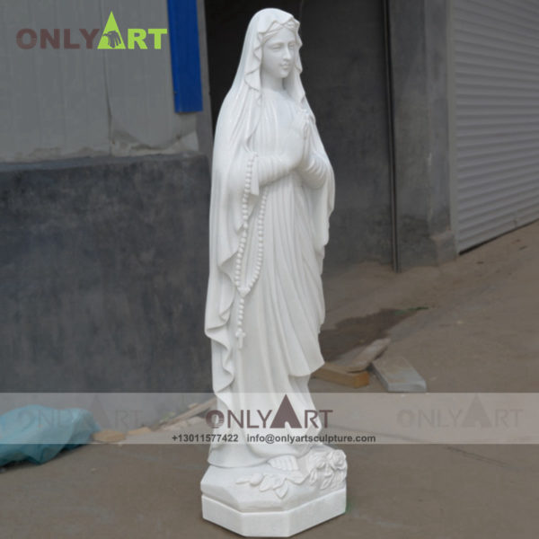 marble mary statue , virgin mary , marble statue , statue , sculpture , church decoration , square decoration , religion , Christ , outdoors , indoor, natural stone , life size , mary , catholic decoration , mother mary , black madonna statue , madonna