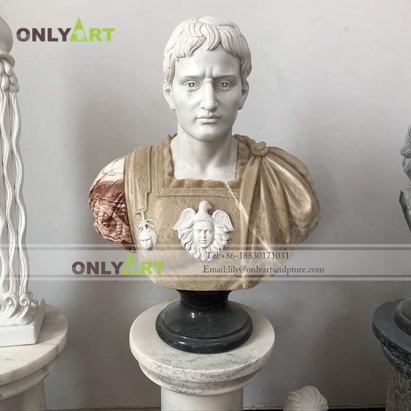 roman man with lion statue No.4